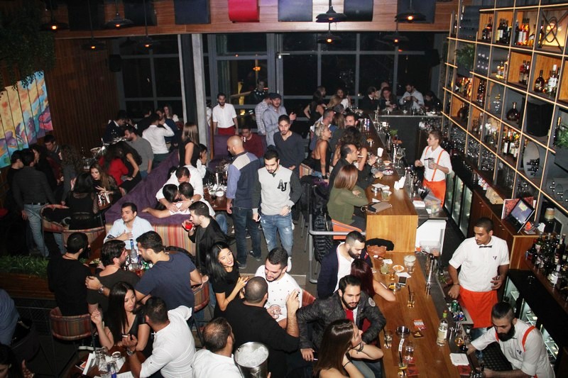 Vivid Bar Lounge at Saturday Night